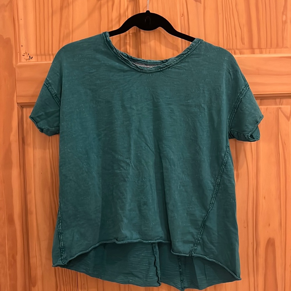Pilcro Parker split back tee